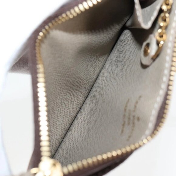 LOUIS VUITTON Damier Ebene Pochette Cree Coin Purse - Picture 13 of 16